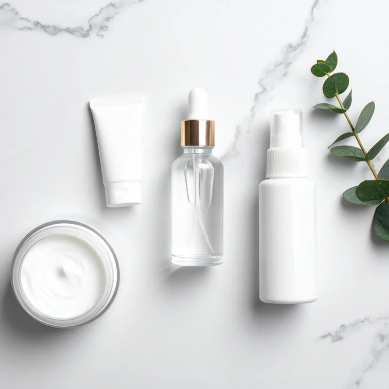 Soins adaptés pour peaux sensibles, produits naturels doux